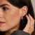 Classic Round Zirconia Earstuds - Silver