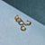 Tennis Huggies 12mm - Gold