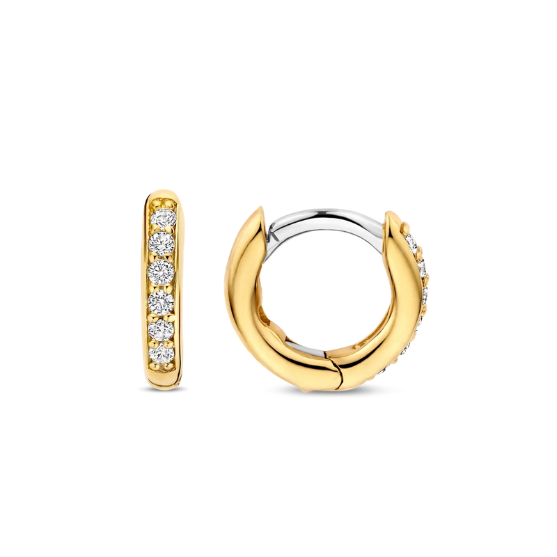 Tennis Huggies 12mm - Gold