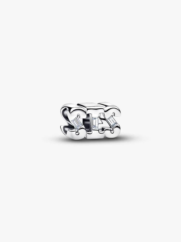 SIS CZ Charm - Sterling Silver - 794454C01