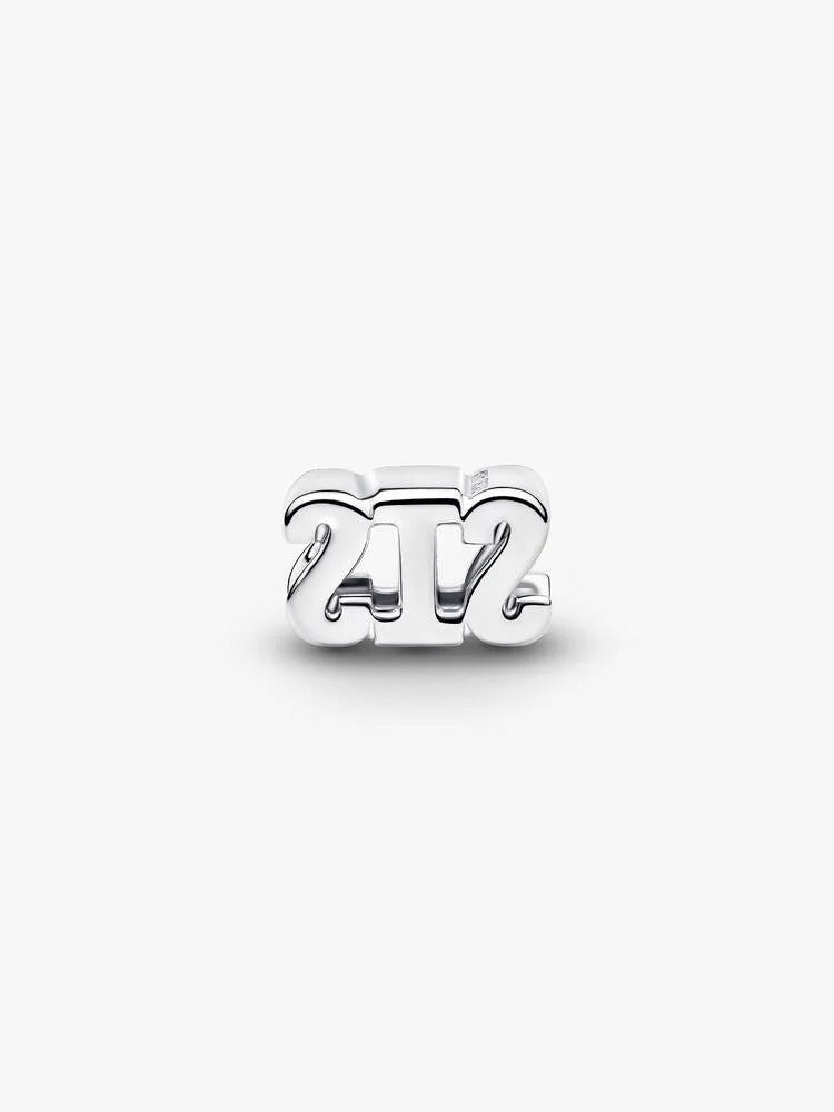 SIS CZ Charm - Sterling Silver - 794454C01