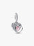 Beautiful Mother Double Dangle Charm - Sterling Silver - 794456C01
