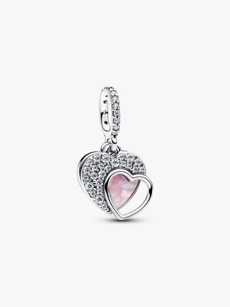 Beautiful Mother Double Dangle Charm - Sterling Silver - 794456C01