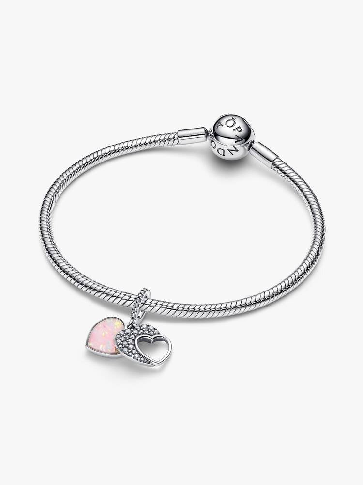 Beautiful Mother Double Dangle Charm - Sterling Silver - 794456C01
