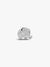 Textured Elephant Mini Charm - Sterling Silver - 794528C00