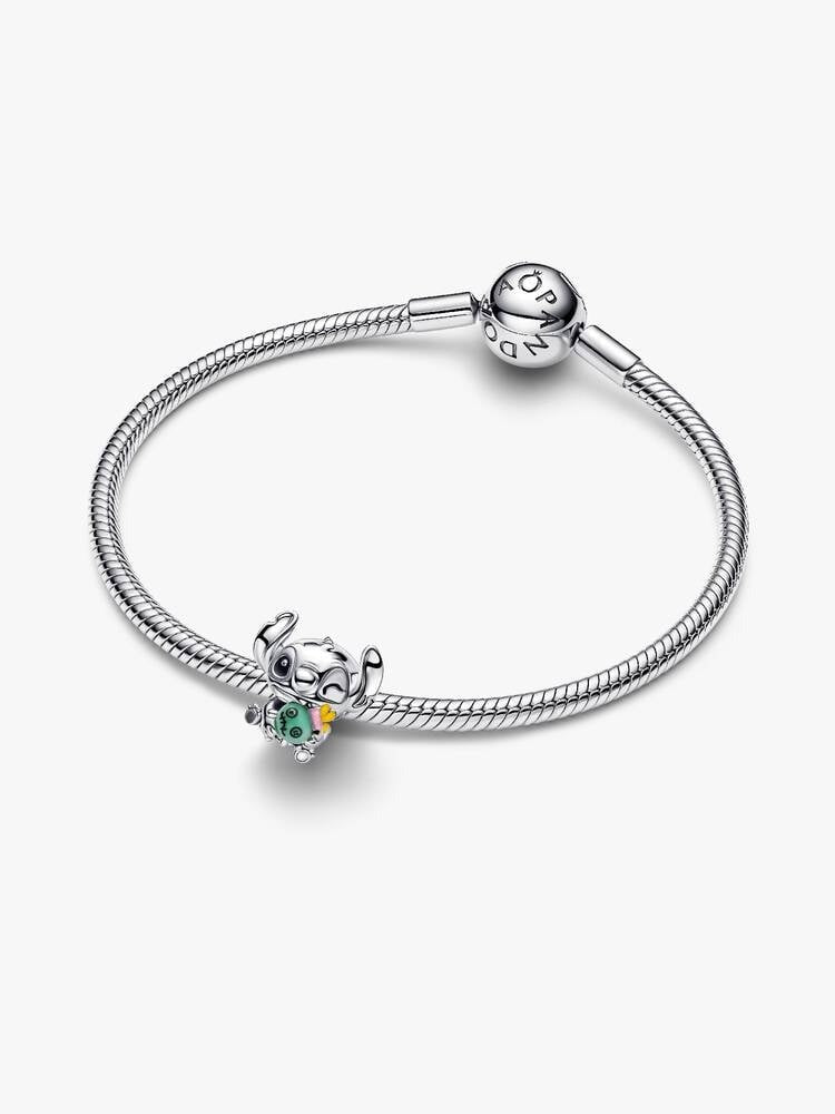 Disney Stitch & Scrump Charm - Sterling Silver - 794554C01