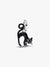 Black Cat Dangle Charm - Sterling Silver