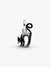 Black Cat Dangle Charm - Sterling Silver