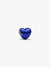 Blue Heart Mini Charm - Sterling Silver