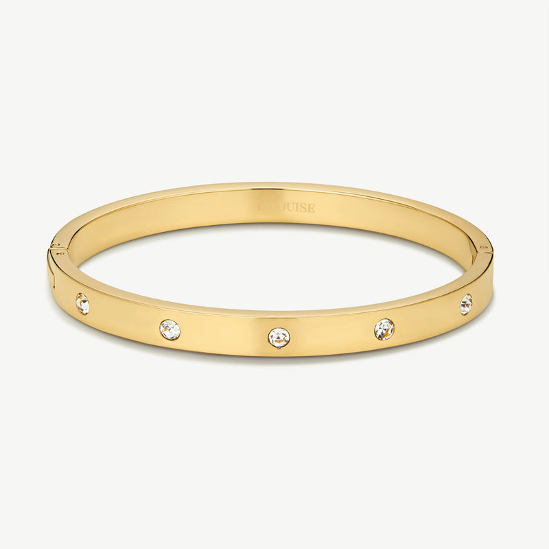 Eternity Bangle Classic - Gold - YBB-016
