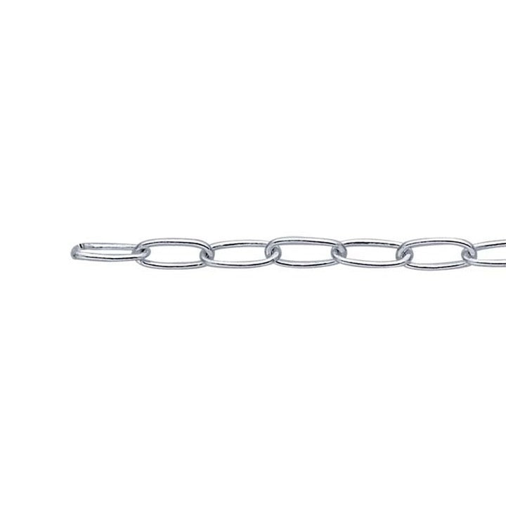 Sterling Silver Oval Cable Chain