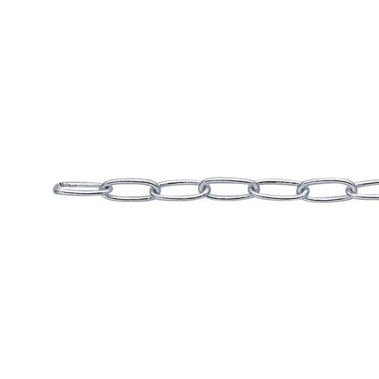 Sterling Silver Oval Cable Chain