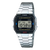 Unisex Vintage Iconic Digital Watch - Black/Silver - A163WA-1QES