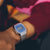 Unisex Vintage Iconic Digital Watch - Blue/Silver - A168WEM-2BEF