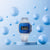 Unisex Vintage Iconic Digital Watch - Blue/Silver - A168WEM-2BEF