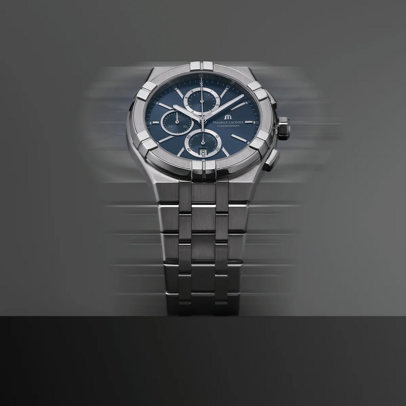 Aikon Quartz Chronograph, 42mm - Stainless Steel Bracelet - AI1118-SS002-430-1