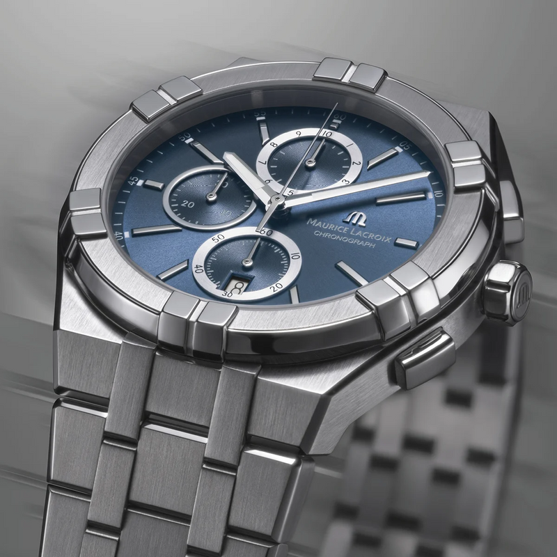 Aikon Quartz Chronograph, 42mm - Stainless Steel Bracelet - AI1118-SS002-430-1