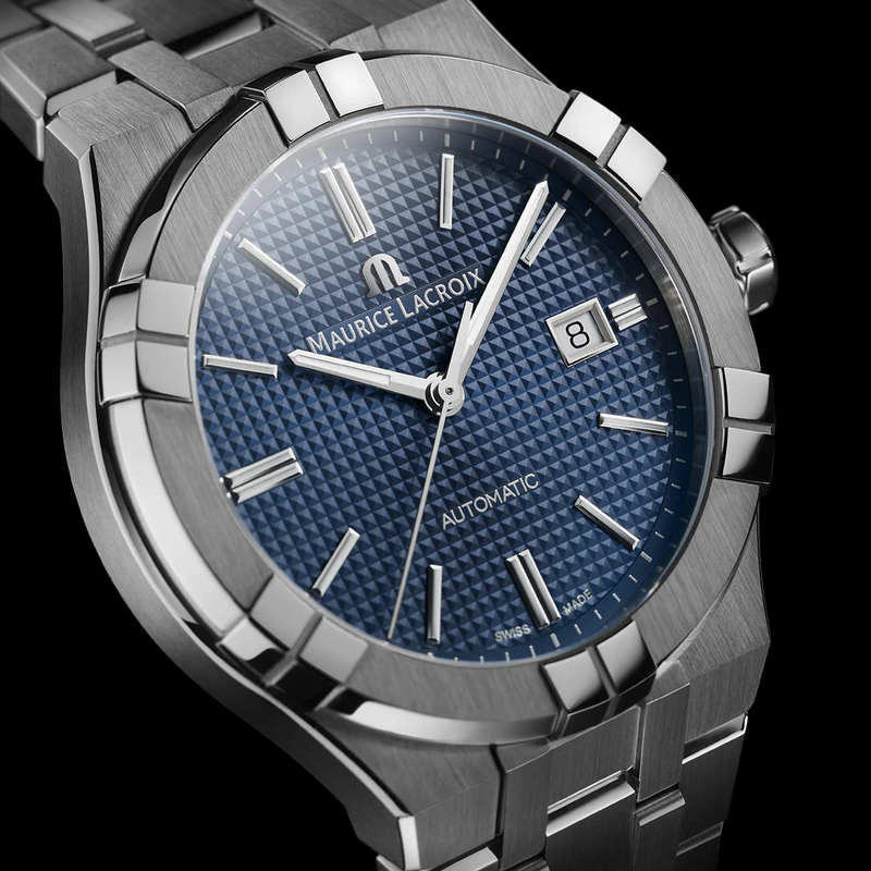 Aikon Automatic Blue Dial, 42mm - Stainless Steel Bracelet - AI6008-SS002-430-1