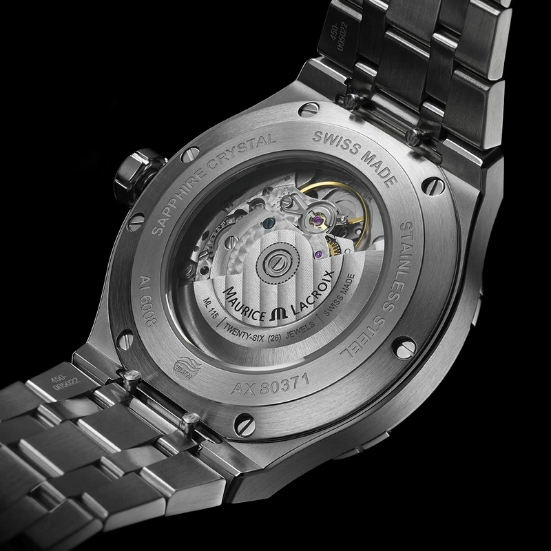 Aikon Automatic Blue Dial, 42mm - Stainless Steel Bracelet - AI6008-SS002-430-1