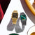 Unisex Vintage Edgy Watch - Silver/Green - AQ-230EGG-3AEF