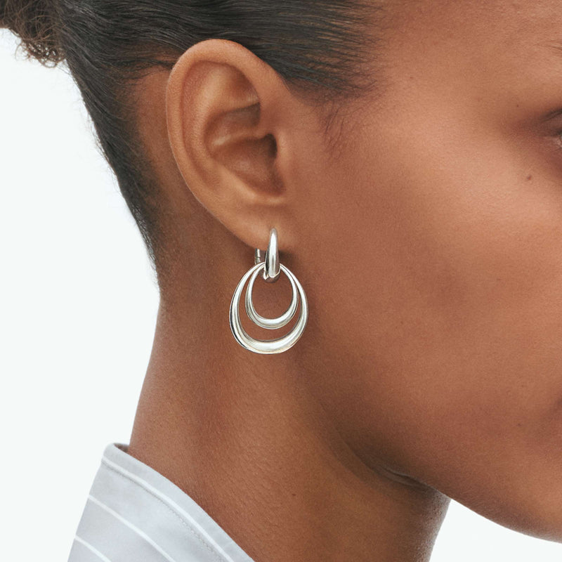 Offspring Medium Earrings - Silver - 20001943