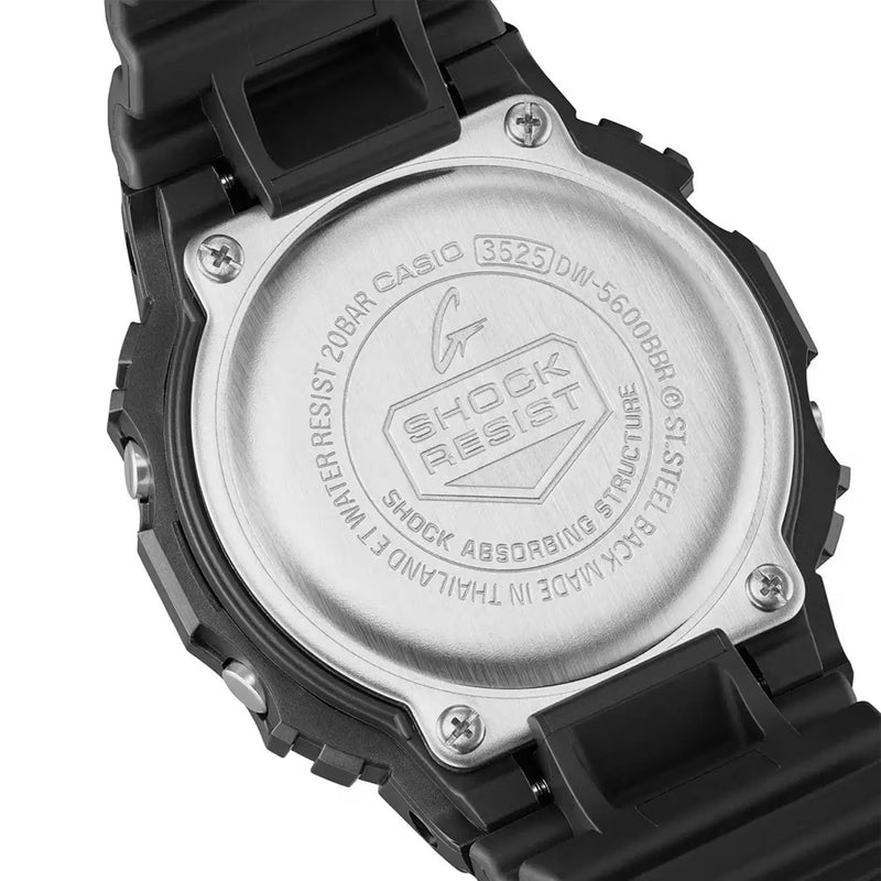 Unisex G-Shock Origin Digital Watch - Black/Red - DW-5600BBR-1ER