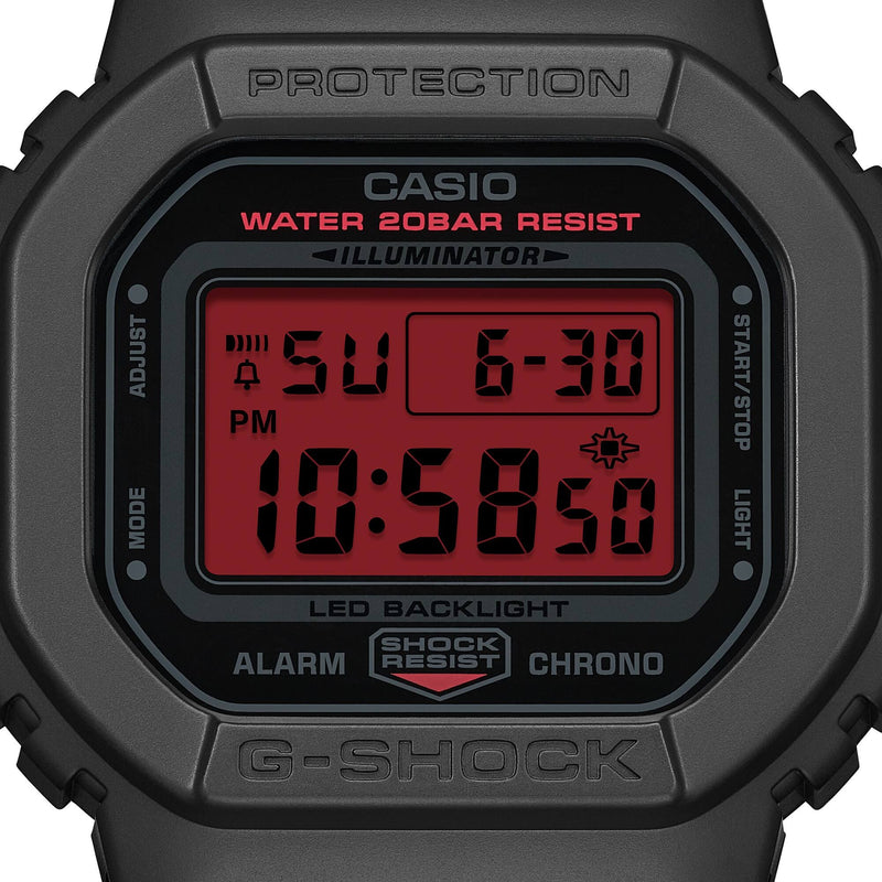 G-Shock Origin Digital Watch - Black/Red - DW-5600BBR-1ER