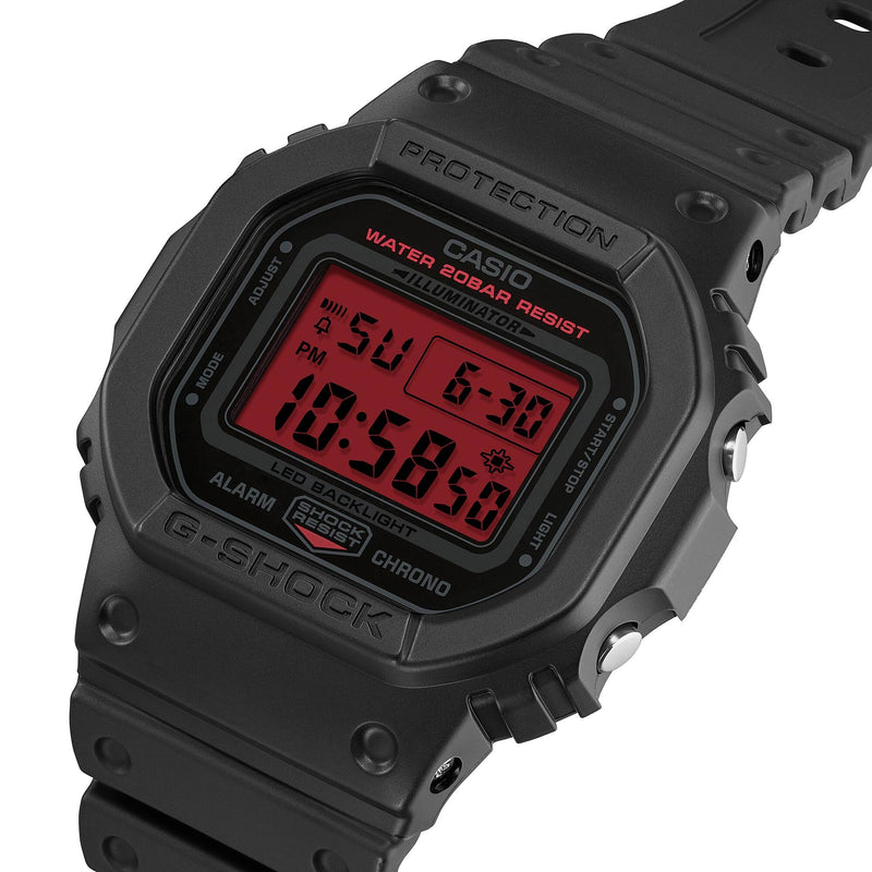 G-Shock Origin Digital Watch - Black/Red - DW-5600BBR-1ER
