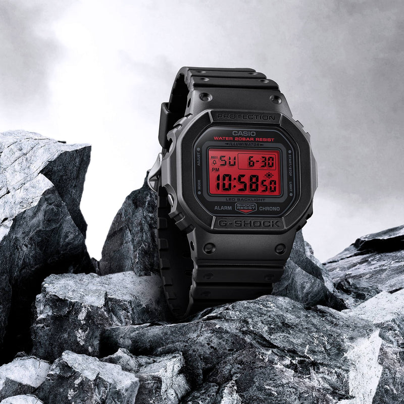 G-Shock Origin Digital Watch - Black/Red - DW-5600BBR-1ER