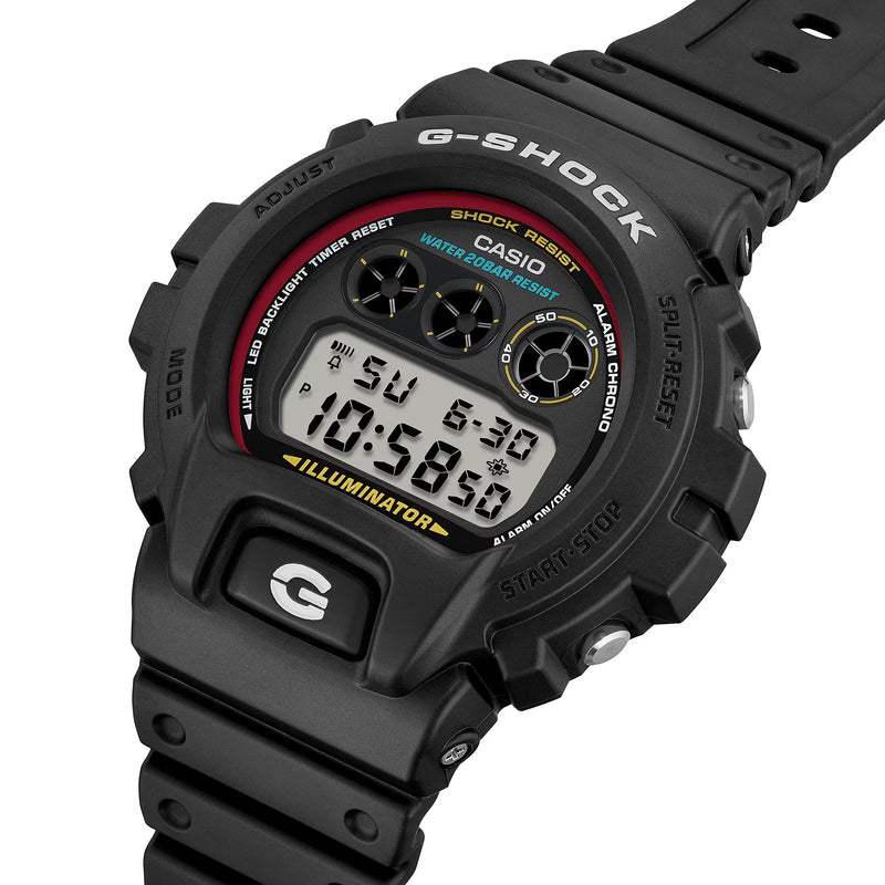Unisex G-Shock Digital Watch - Black - DW-6900RL-1ER