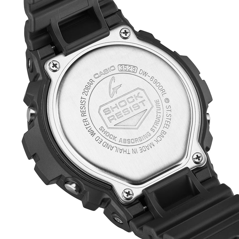 Unisex G-Shock Digital Watch - Black - DW-6900RL-1ER