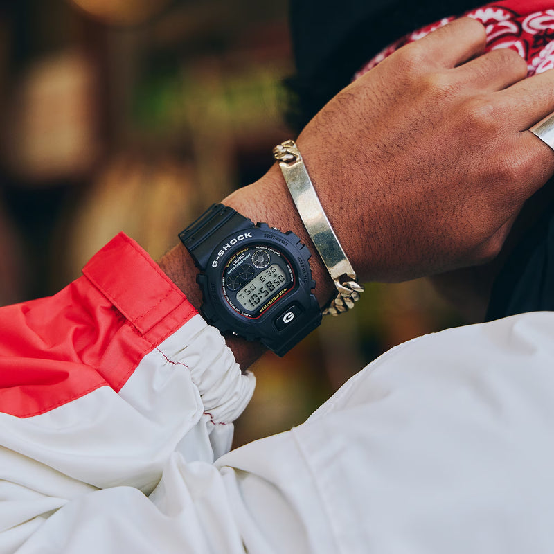Unisex G-Shock Digital Watch - Black - DW-6900RL-1ER