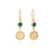 Apatite Double Drop Earrings