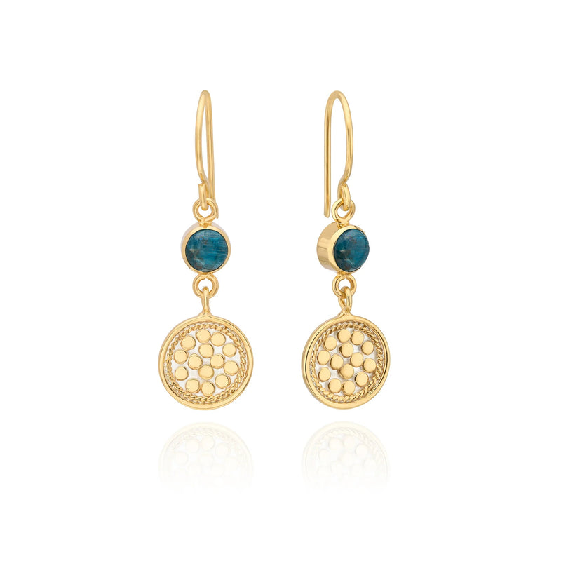 Apatite Double Drop Earrings