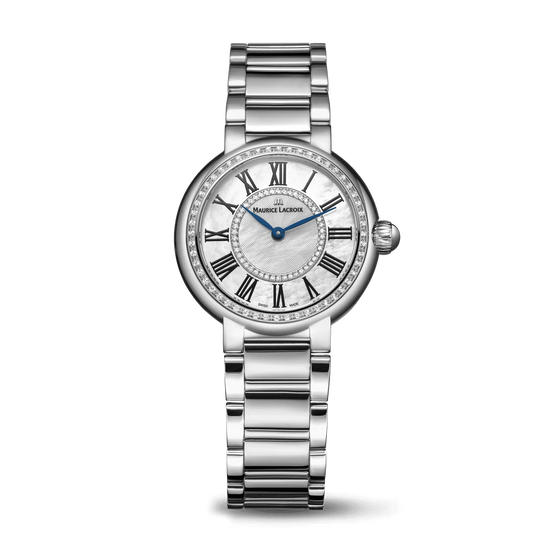Fiaba Round Ladies Watch With Diamonds, 33mm - Stainless Steel - FA1306-SD502-110-1
