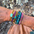 Apatite Beaded Magnetic Bracelet