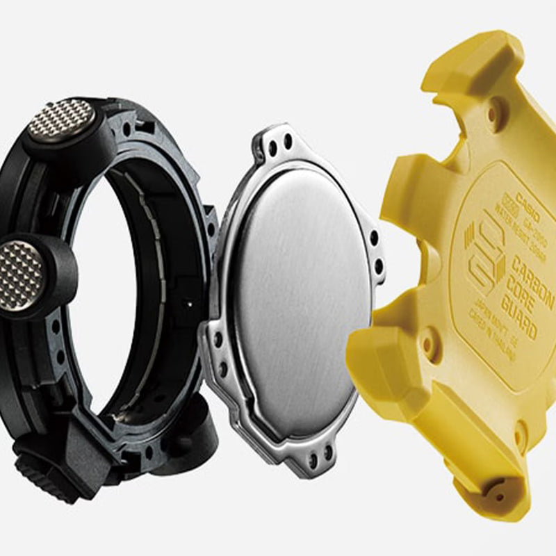 Unisex G-Shock Digital Watch - Black/Yellow - GA-2000-1A9ER