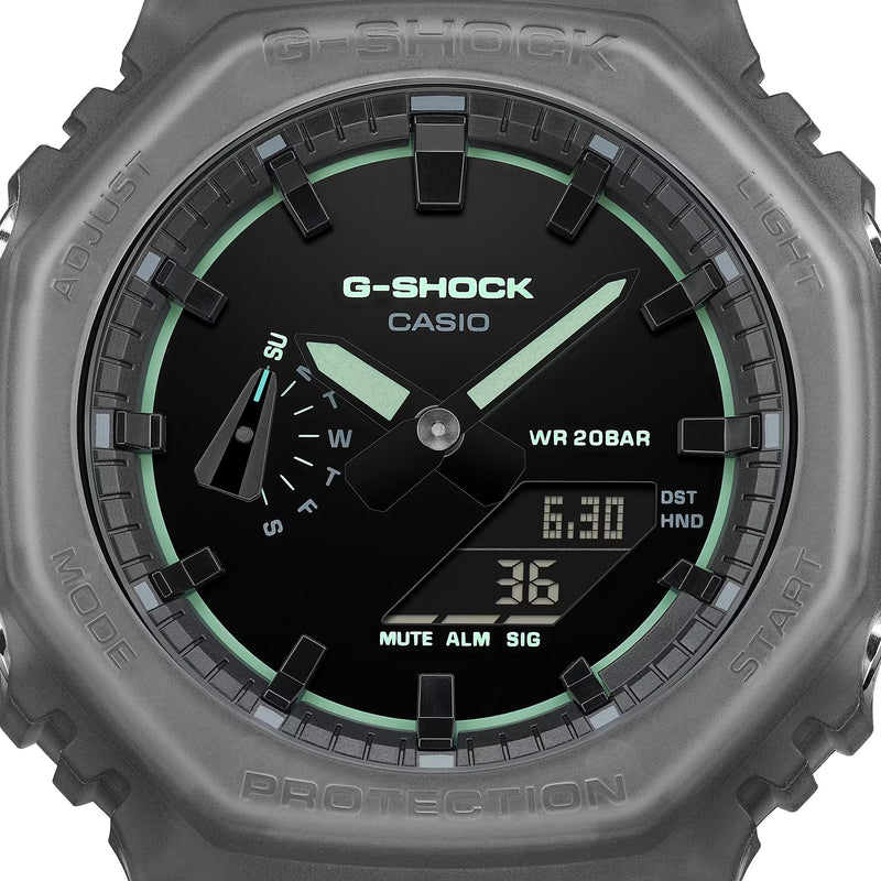 Unisex G-Shock Analogue Digital Watch - Grey/Black - GA-2100K-1AER
