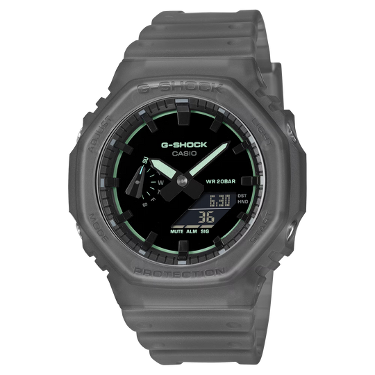 Unisex G-Shock Analogue Digital Watch - Grey/Black - GA-2100K-1AER