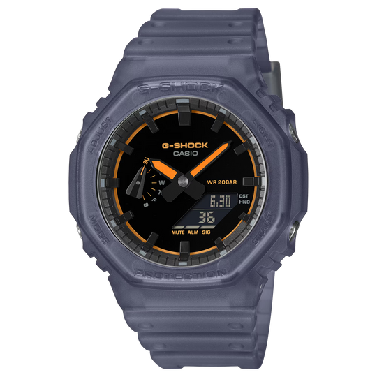 Unisex G-Shock Analogue Digital Watch - Light Blue/Black - GA-2100K-2AER
