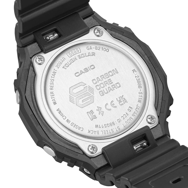 Unisex G-Shock Analogue Digital Watch - Black - GA-B2100-1AER