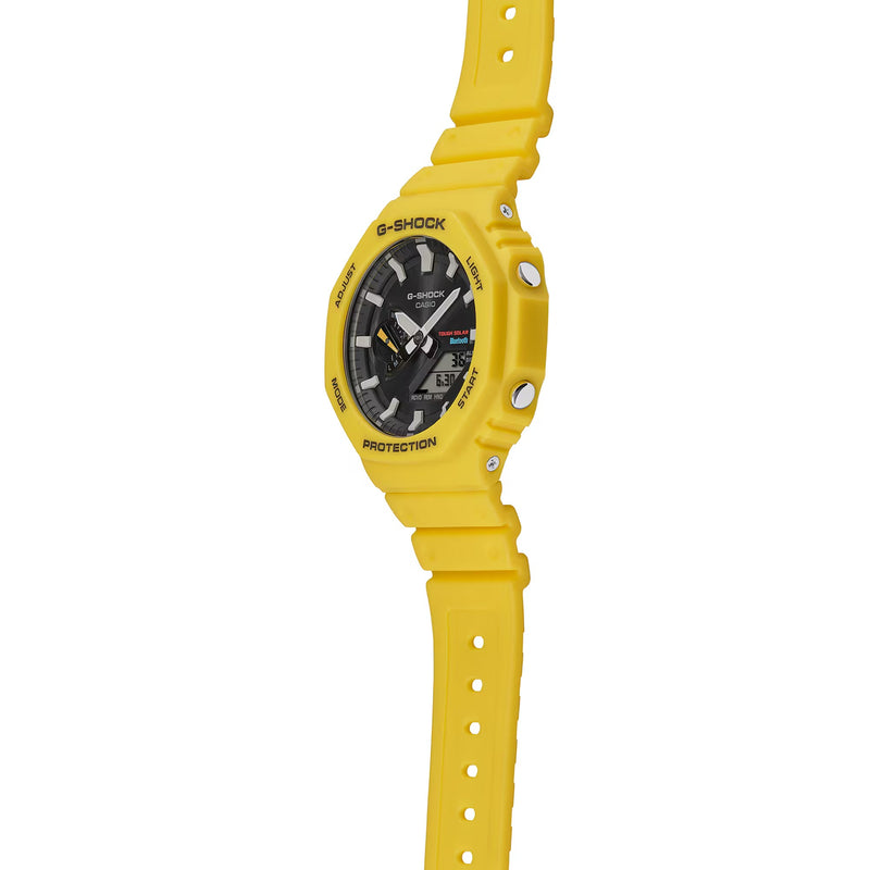 Unisex G-Shock Analogue Digital Watch - Yellow/Black - GA-B2100C-9AER