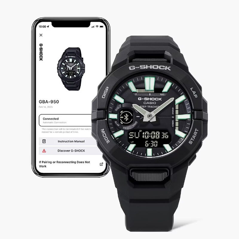 G-Shock GBA-950 Series Watch - Black
