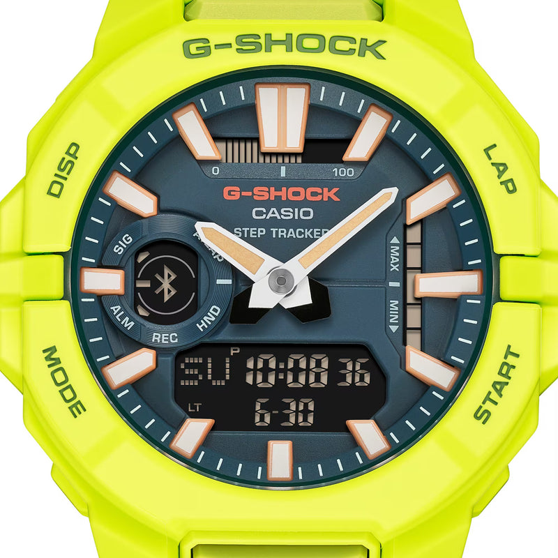 G-Shock GBA-950 Series Watch - Yellow Green/Black - GBA-950-9A3ER