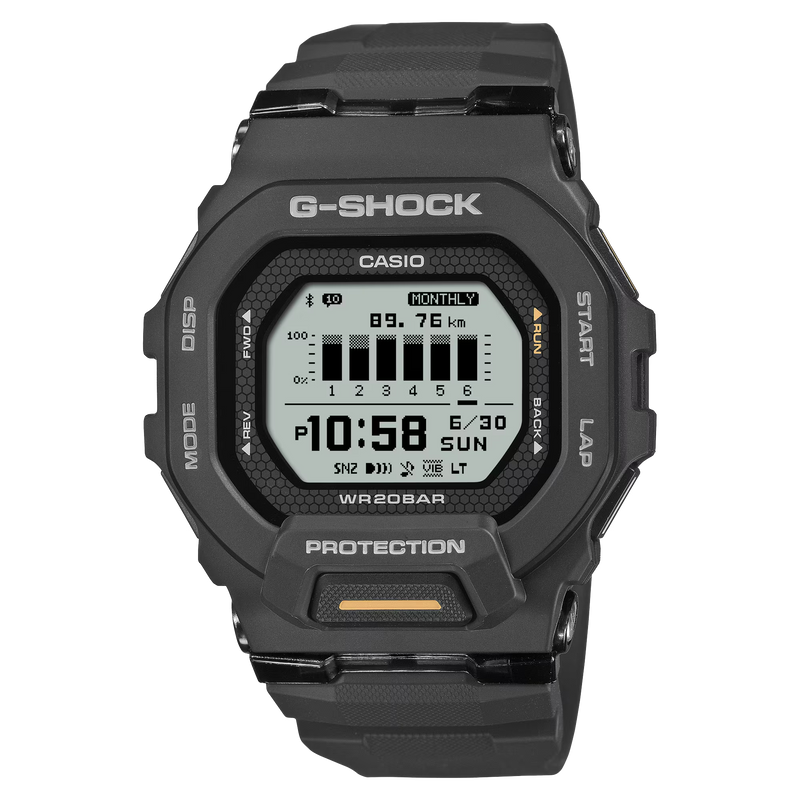 Unisex G-Shock G-Squad Digital Watch - Grey/Black - GBD-200-1A1ER