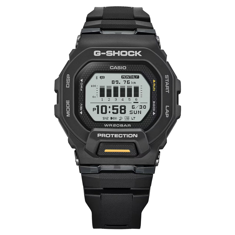 Unisex G-Shock G-Squad Digital Watch - Grey/Black - GBD-200-1A1ER