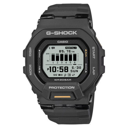 G-Shock G-Squad Digital Watch - Grey/Black - GBD-200-1A1ER