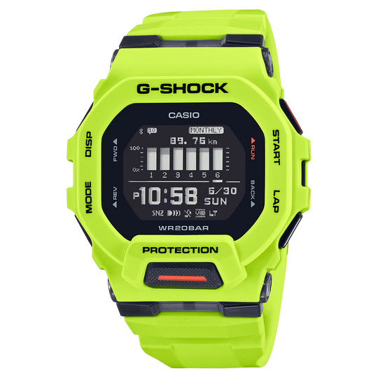 G-Shock G-Squad Digital Watch - Green/Black - GBD-200-9ER