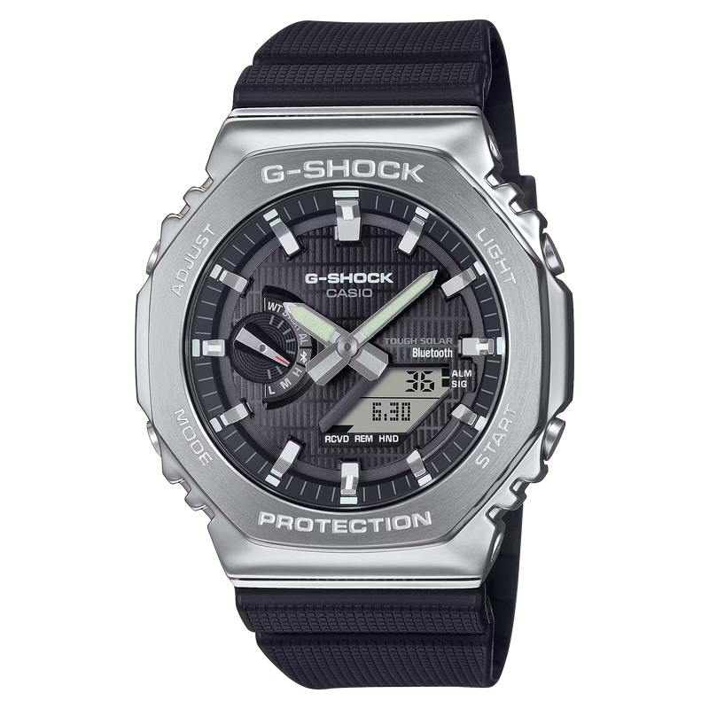 Unisex G-Shock G-Steel Watch - Black/Silver - GBM-2100-1AER