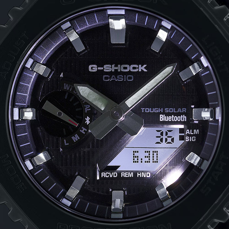 Unisex G-Shock G-Steel Watch - Black/Silver - GBM-2100-1AER